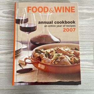 ⭐️Food & Wine Best of 2007 Cookbook | Gourmet Recipes & Entertaining⭐️